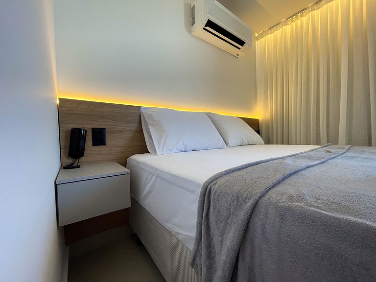 Pé na areia com design e conforto