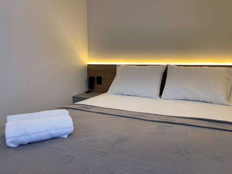 Pé na areia com design e conforto