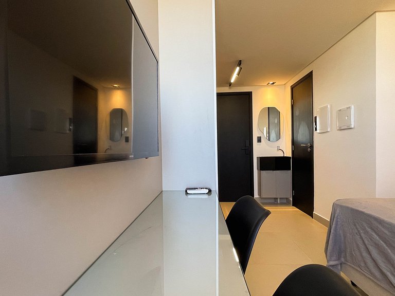 Pé na areia com design e conforto