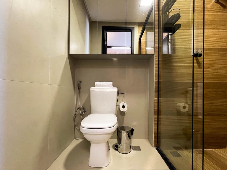 Pé na areia com design e conforto