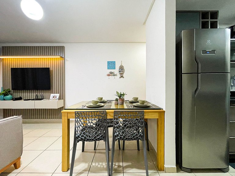 2 quartos com varanda em Manaíra