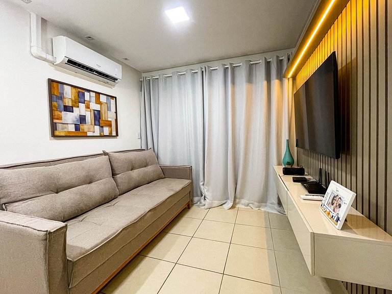 2 quartos com varanda em Manaíra