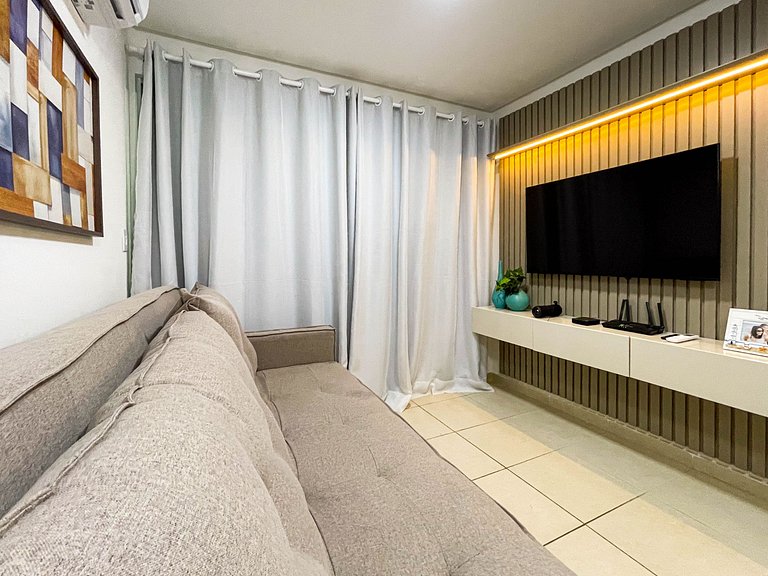 2 quartos com varanda em Manaíra