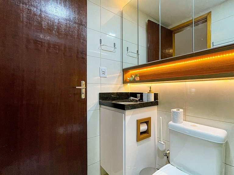 2 quartos com varanda em Manaíra