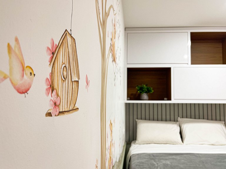 2 quartos com varanda em Manaíra