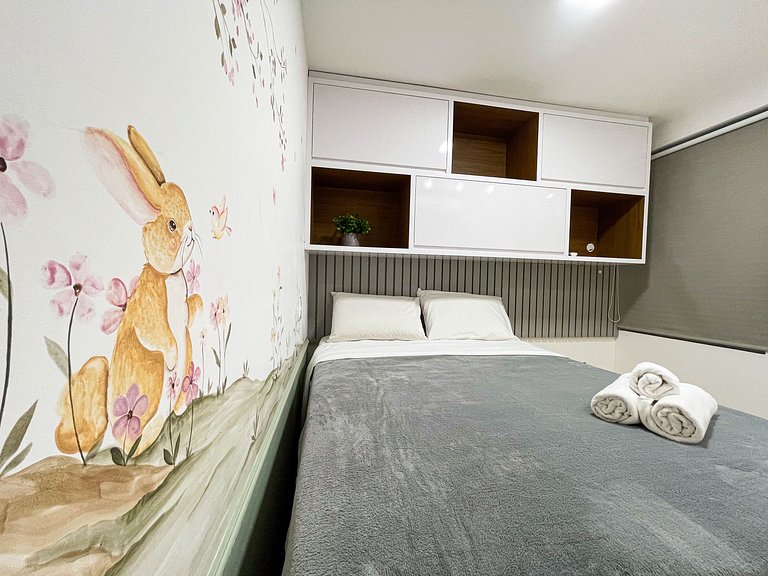 2 quartos com varanda em Manaíra