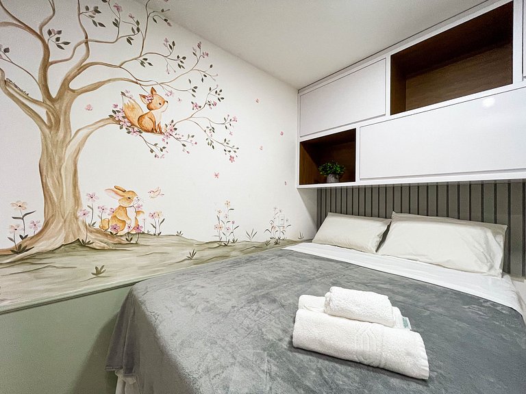 2 quartos com varanda em Manaíra