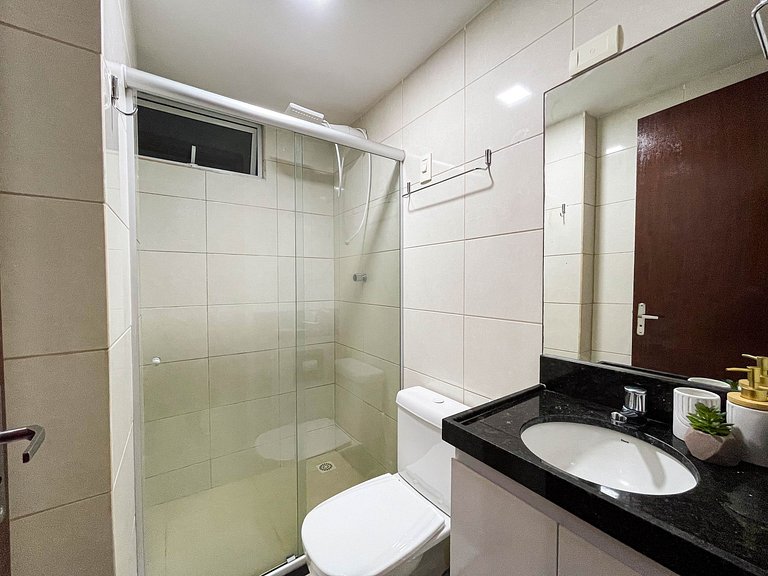 2 quartos com varanda em Manaíra