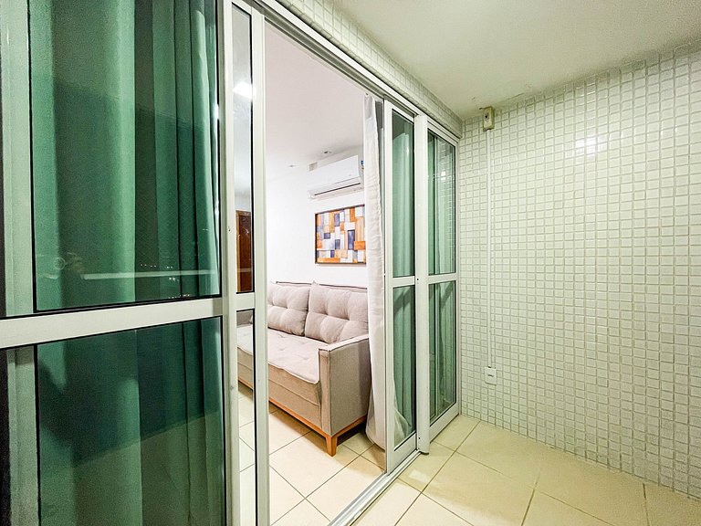 2 quartos com varanda em Manaíra