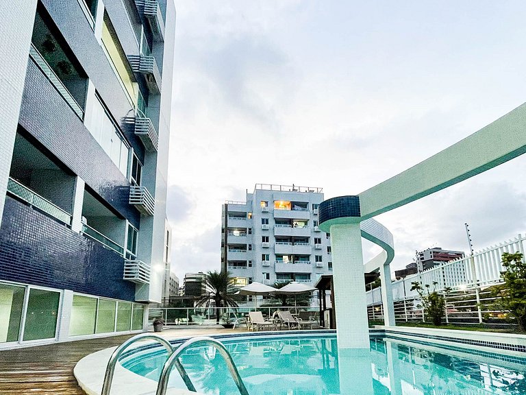 2 quartos com varanda em Manaíra