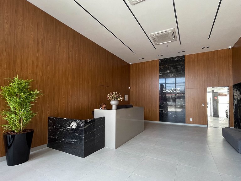 Studio funcional em Manaíra com lazer completo