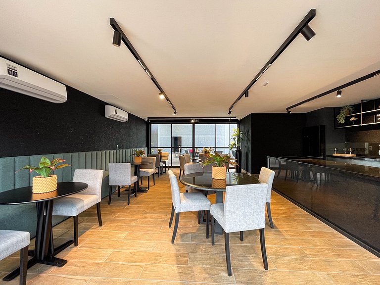 Studio funcional em Manaíra com lazer completo