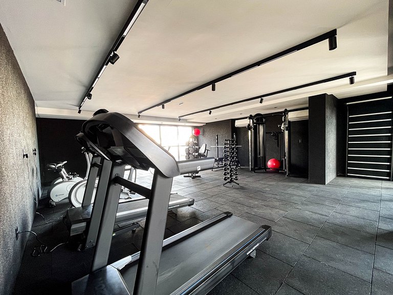 Estúdio p/2 no Solaz Manaíra c/ piscina e academia
