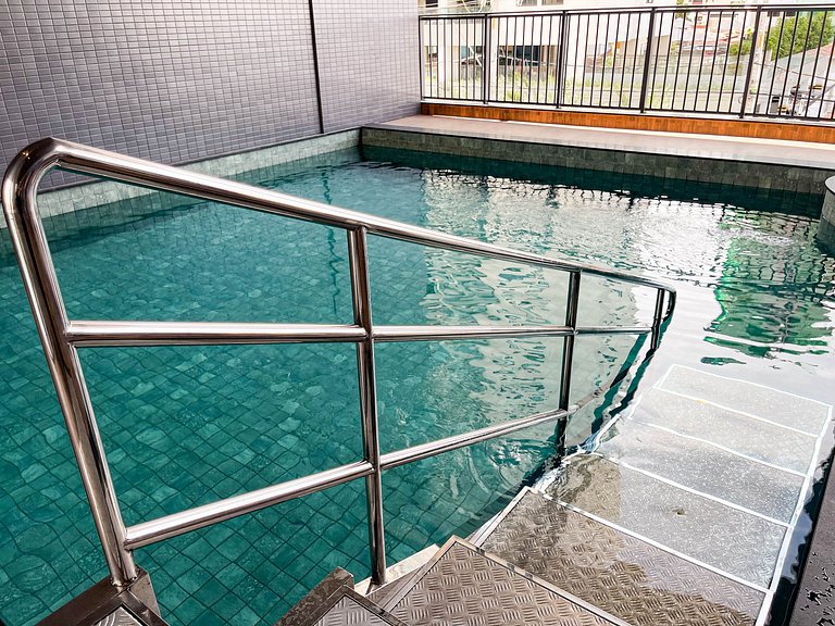 Estúdio p/2 no Solaz Manaíra c/ piscina e academia