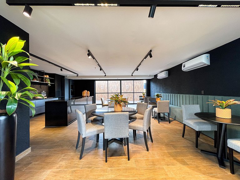 Studio funcional em Manaíra com lazer completo