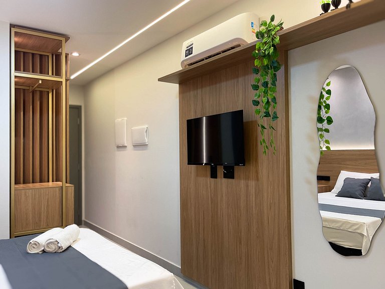 Studio elegante e completo em Manaíra