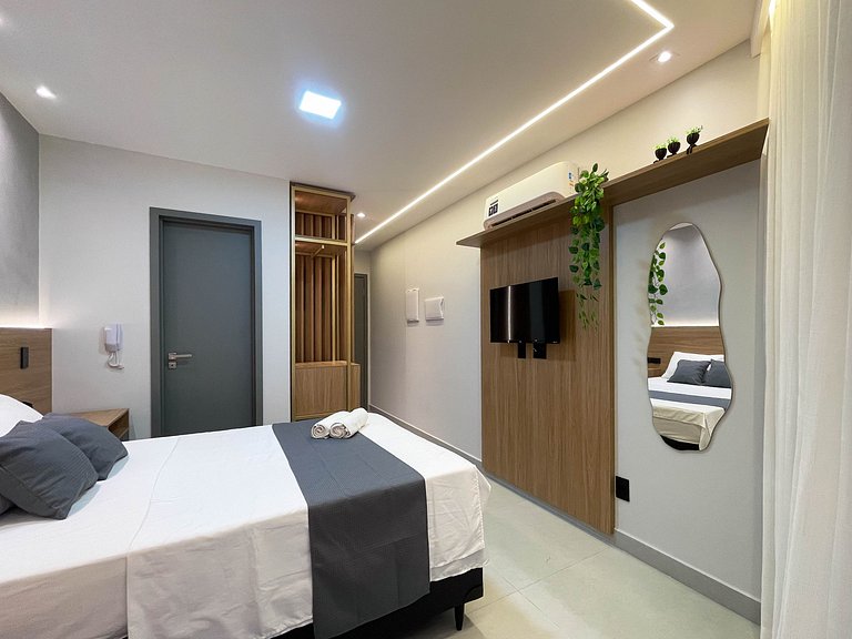 Studio elegante e completo em Manaíra