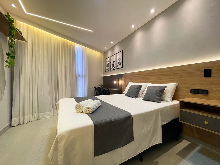 Studio elegante e completo em Manaíra