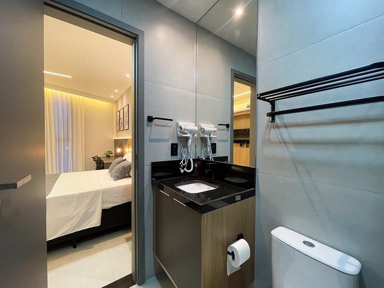 Studio elegante e completo em Manaíra