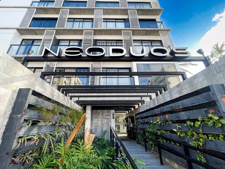 Piscina deslumbrante - vista mar - Intermares