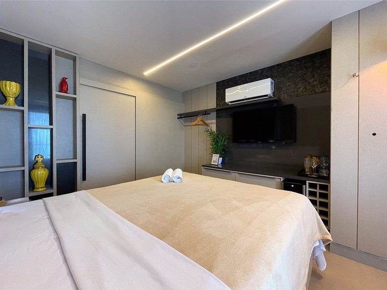 Piscina deslumbrante - vista mar - Intermares