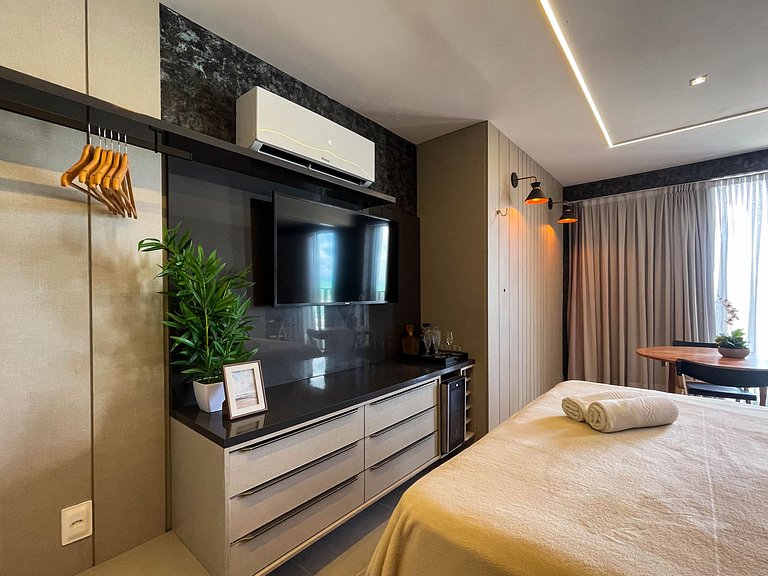 Piscina deslumbrante - vista mar - Intermares