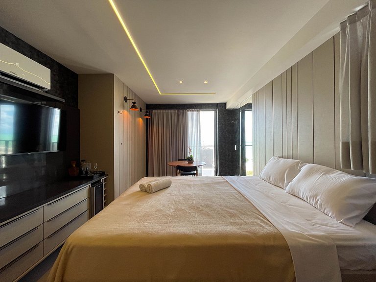 Piscina deslumbrante - vista mar - Intermares