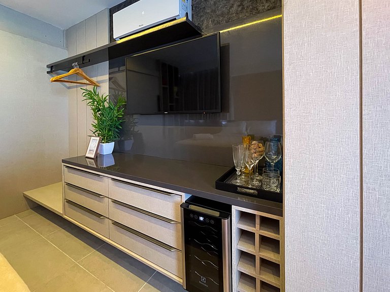 Piscina deslumbrante - vista mar - Intermares