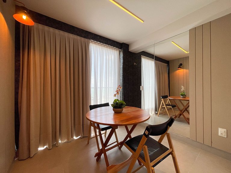 Piscina deslumbrante - vista mar - Intermares