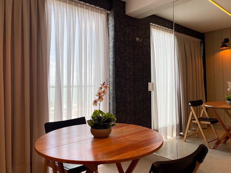 Piscina deslumbrante - vista mar - Intermares