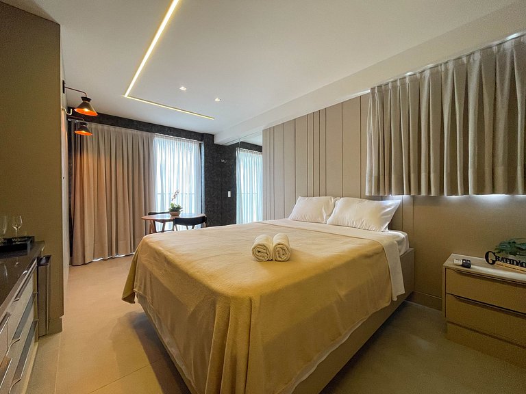 Piscina deslumbrante - vista mar - Intermares