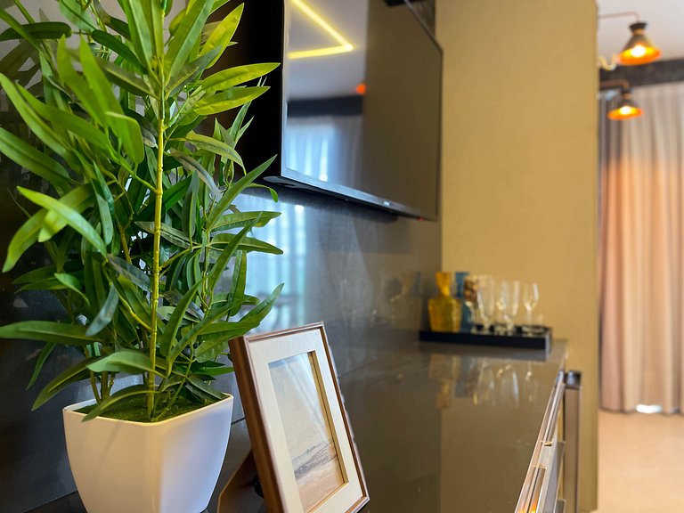 Piscina deslumbrante - vista mar - Intermares