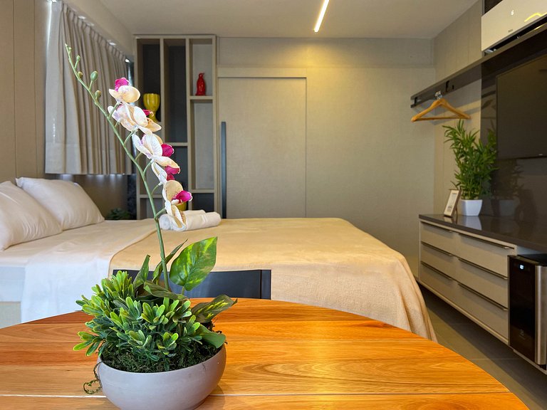 Piscina deslumbrante - vista mar - Intermares