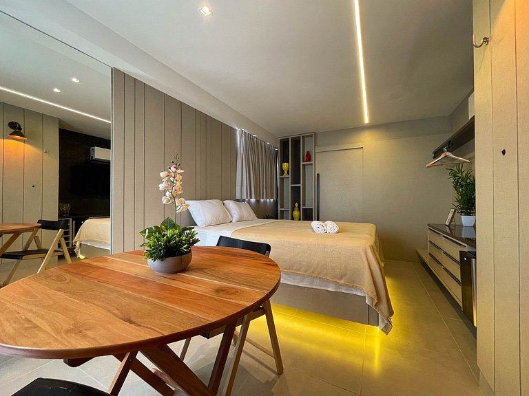 Piscina deslumbrante - vista mar - Intermares