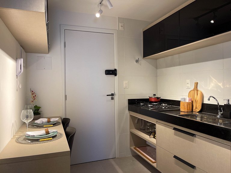 Piscina deslumbrante - vista mar - Intermares