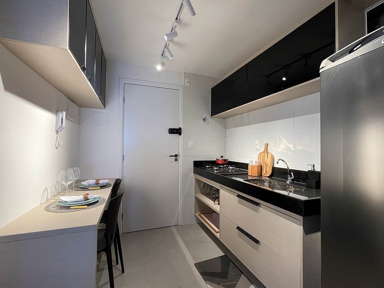 Piscina deslumbrante - vista mar - Intermares