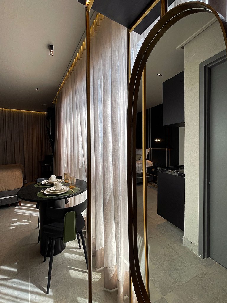 Studio de luxo perto do mar no Cabo Branco