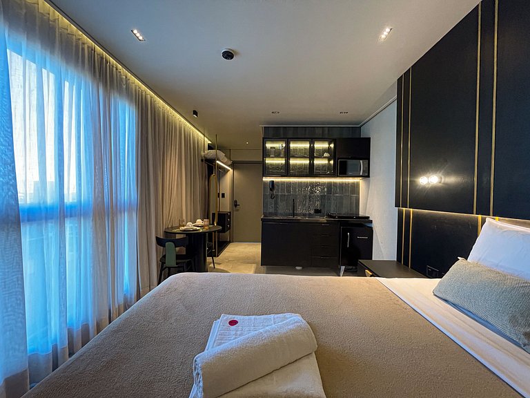 Studio de luxo perto do mar no Cabo Branco