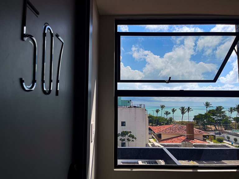 Studio de luxo perto do mar no Cabo Branco