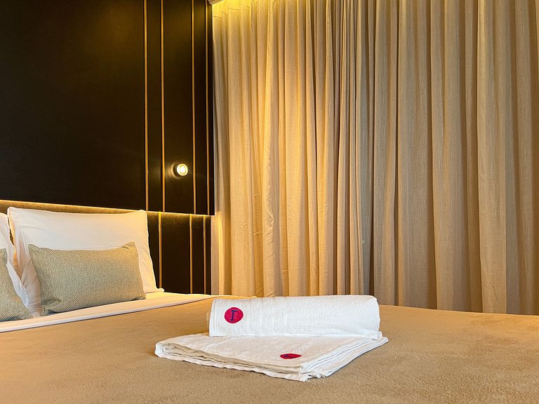 Studio de luxo perto do mar no Cabo Branco