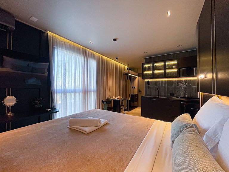 Studio de luxo perto do mar no Cabo Branco