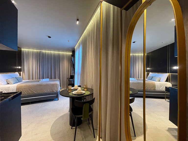 Studio de luxo perto do mar no Cabo Branco