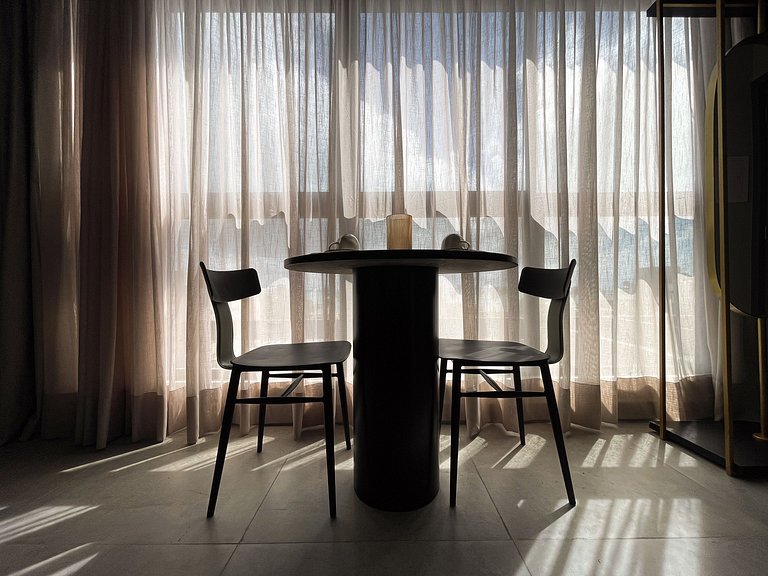 Studio de luxo perto do mar no Cabo Branco