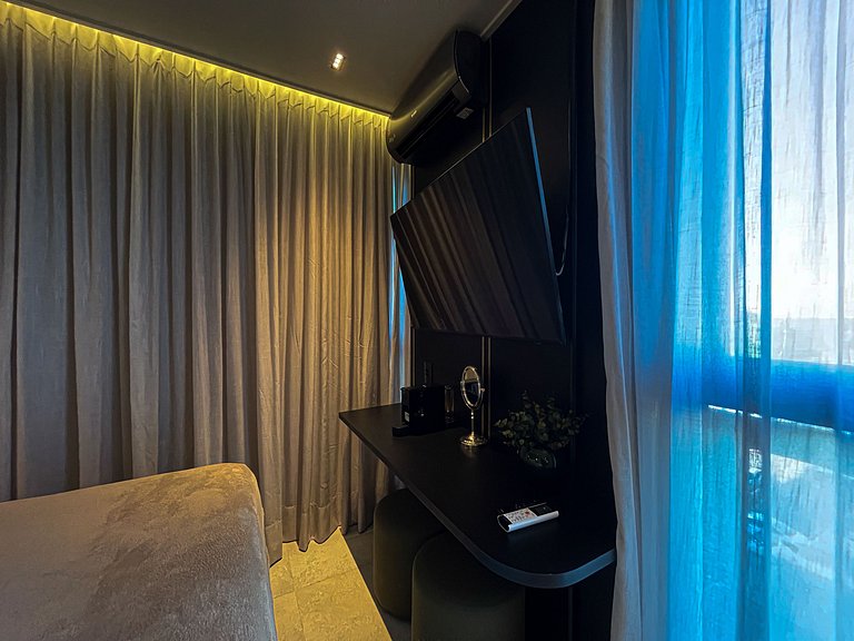 Studio de luxo perto do mar no Cabo Branco