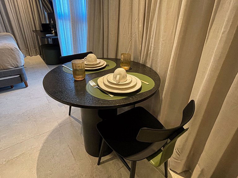 Studio de luxo perto do mar no Cabo Branco