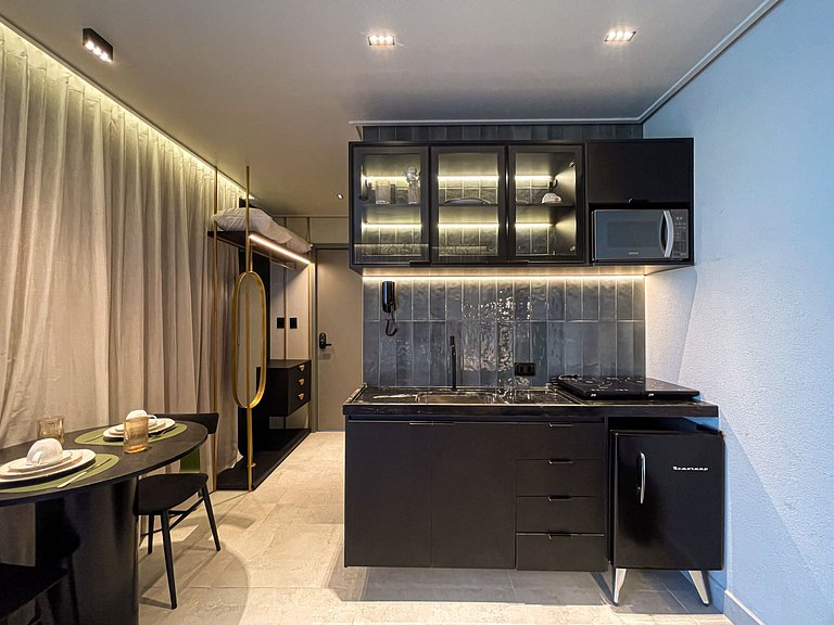 Studio de luxo perto do mar no Cabo Branco