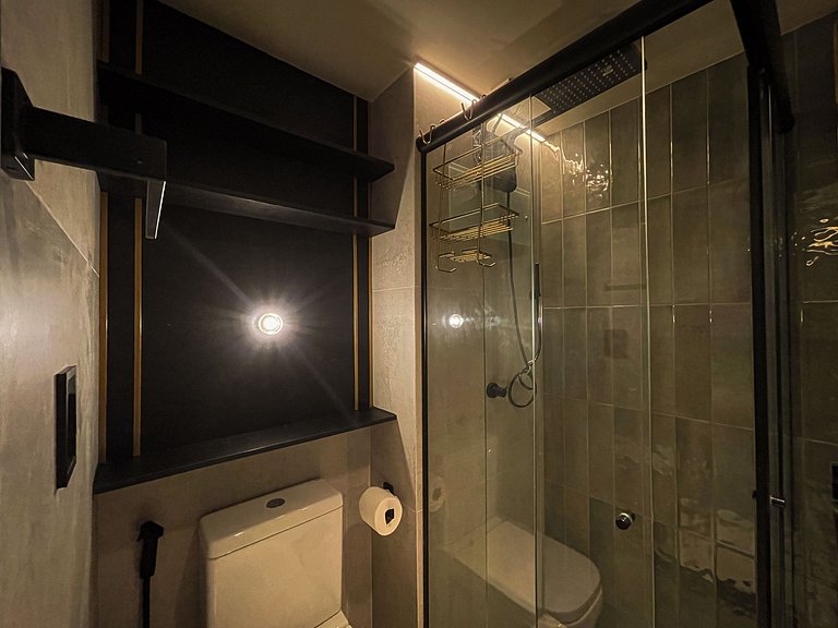 Studio de luxo perto do mar no Cabo Branco