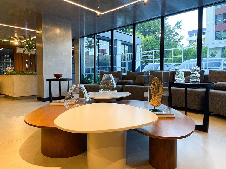 Studio de luxo perto do mar no Cabo Branco