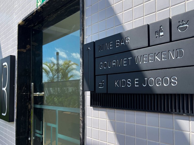 Studio de luxo perto do mar no Cabo Branco