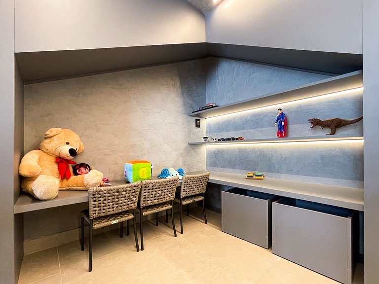 Studio de luxo perto do mar no Cabo Branco